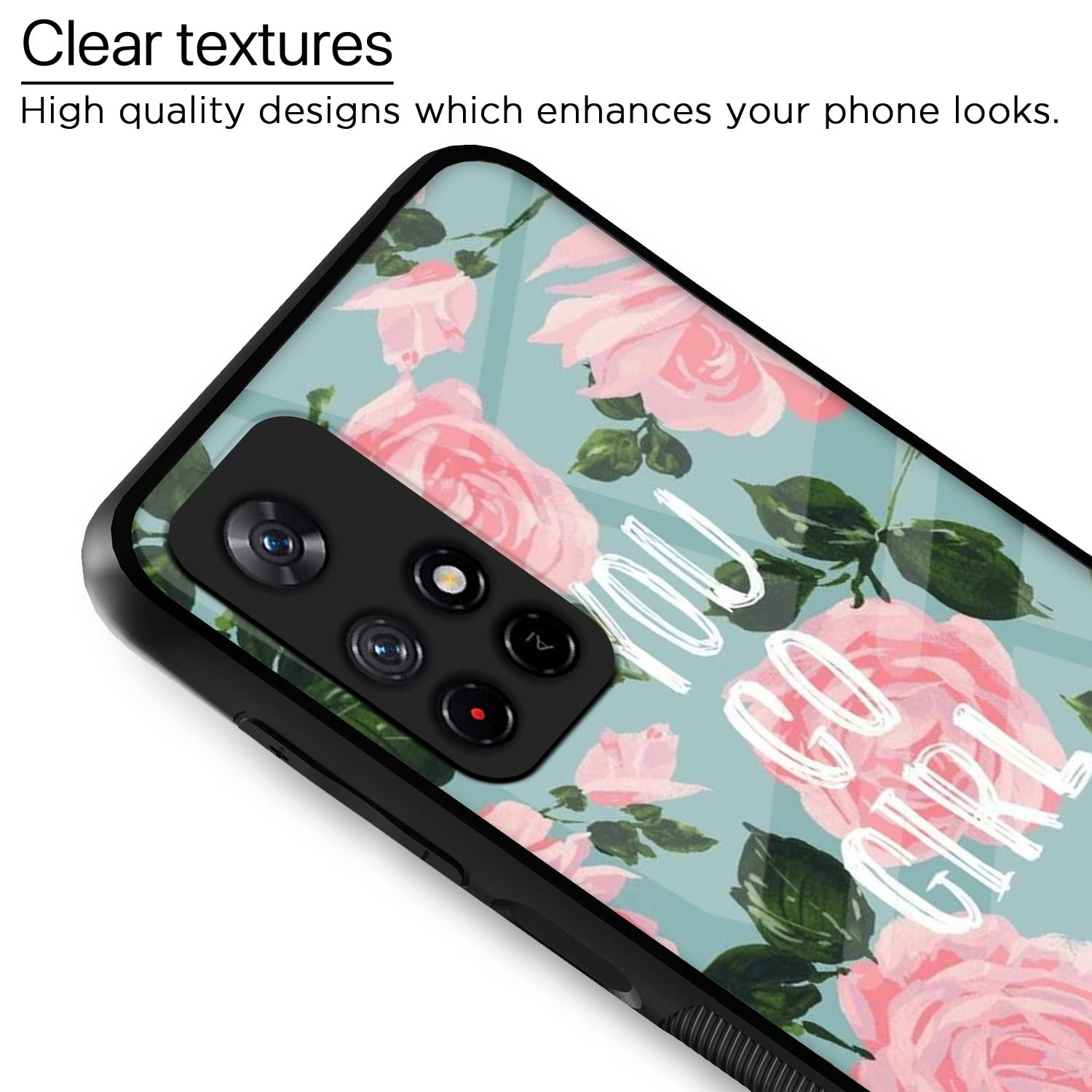 Redmi Note 11T/Poco M4 Pro 5G Flower back cover by Pikkme – photo 4
