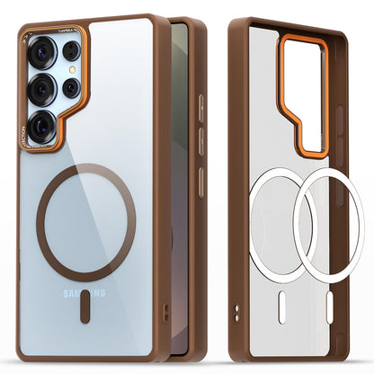 Pikkme Samsung S25 Ultra 5G MagSafe brown mag-safe mobile cover