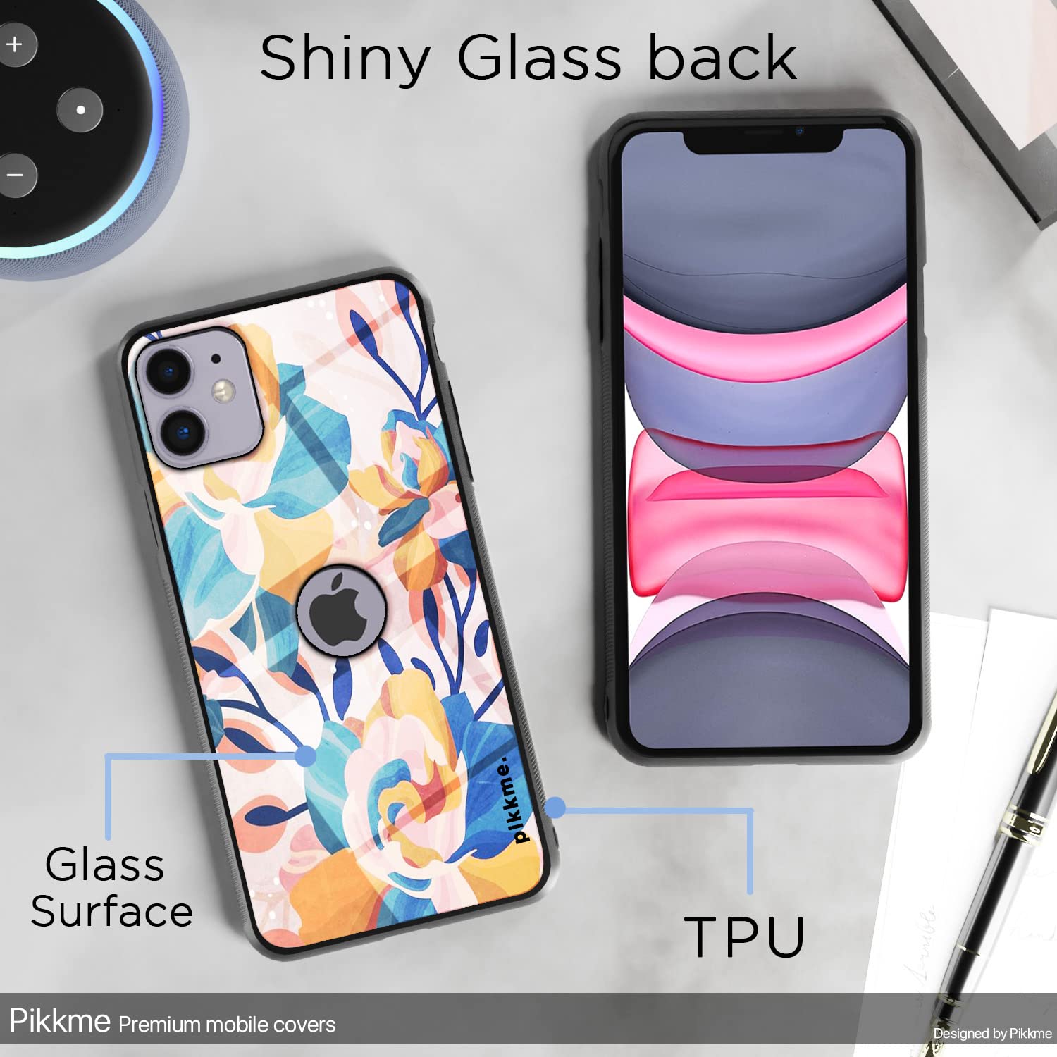 iPhone 11 Flower back cover by Pikkme – photo 3