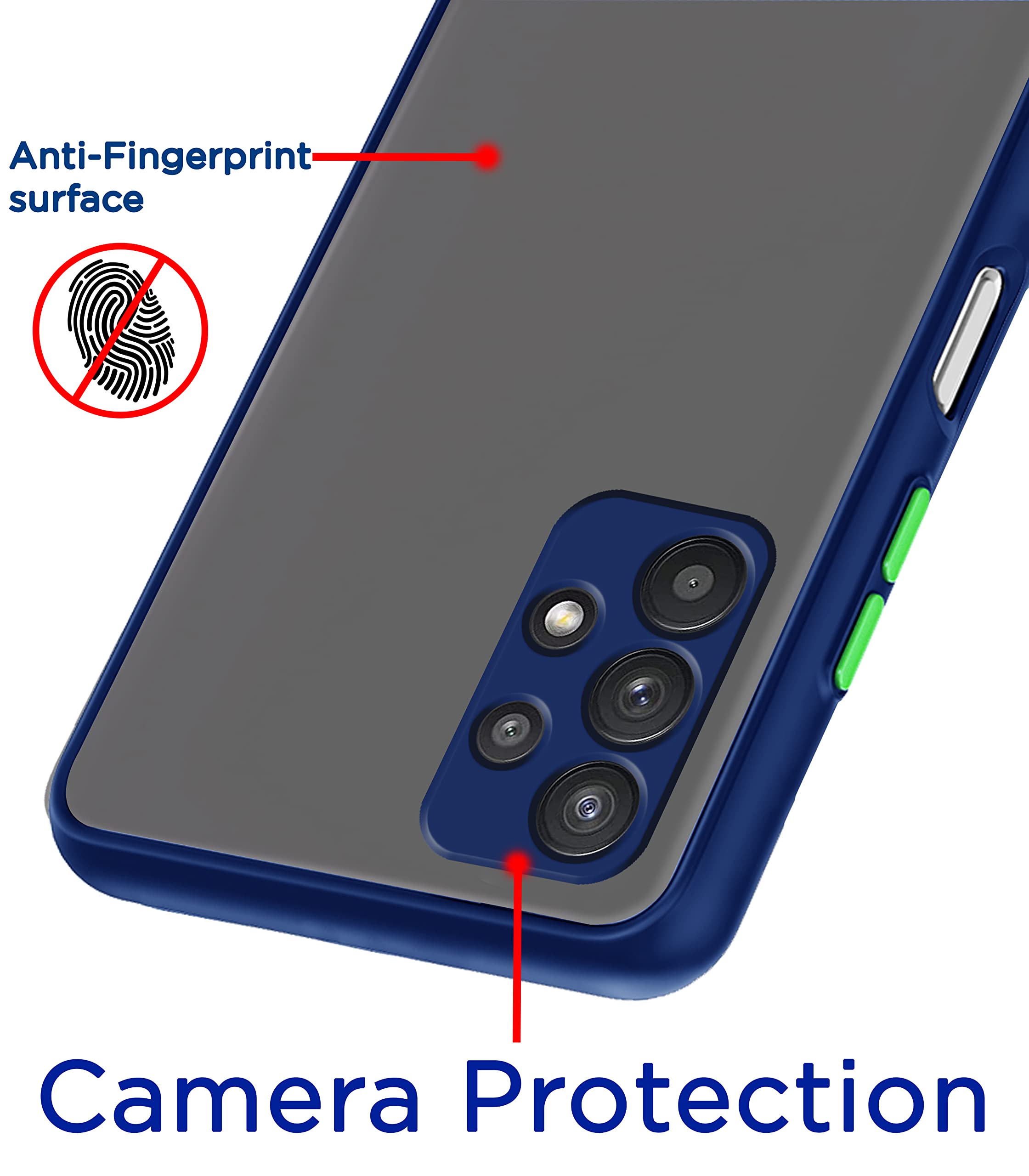 Pikkme Samsung A13 4G Hybrid blue phone cover – photo 4