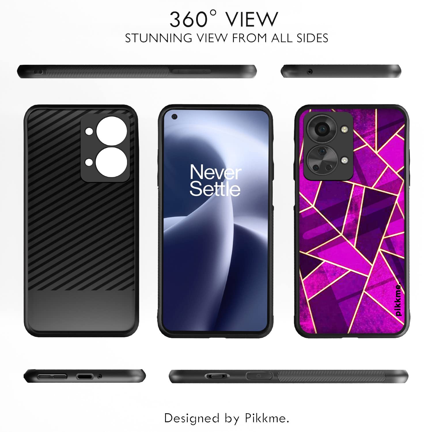 Pikkme OnePlus Nord 2T 5G Hybrid mobile back cover – photo 2