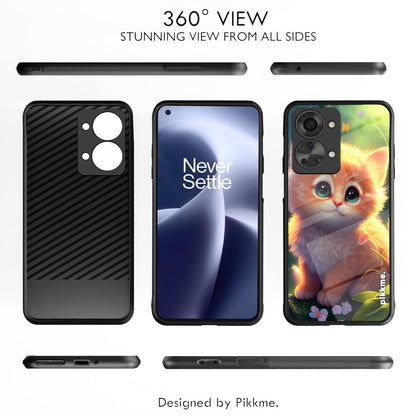 Pikkme OnePlus Nord 2T 5G Cat mobile back cover – photo 2