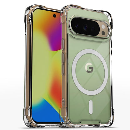 Transparent mag-safe MagSafe back cover for Google Pixel 10 Pro XL 5G – Pikkme