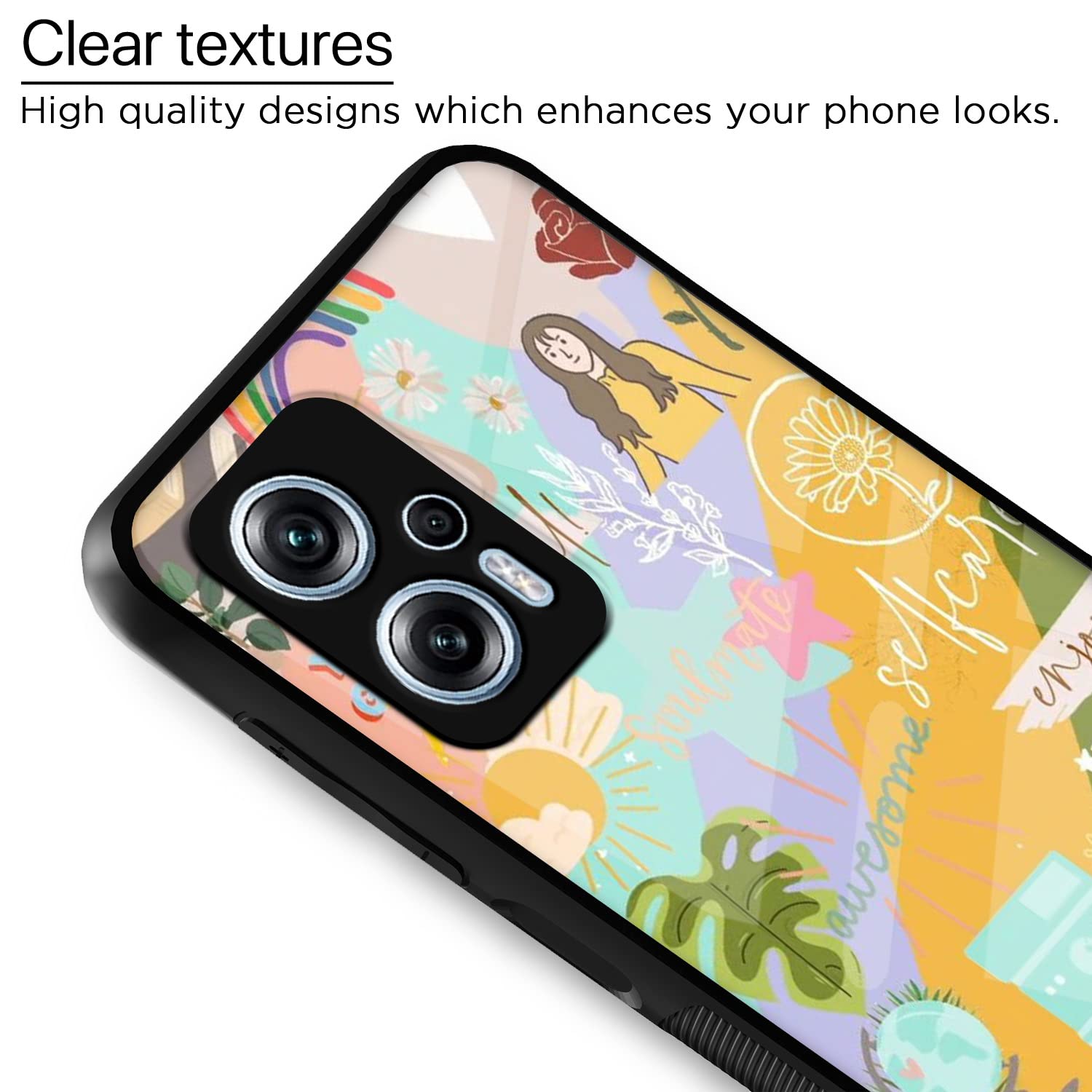 Redmi K50i 5G Hybrid mobile back cover by Pikkme – photo 4