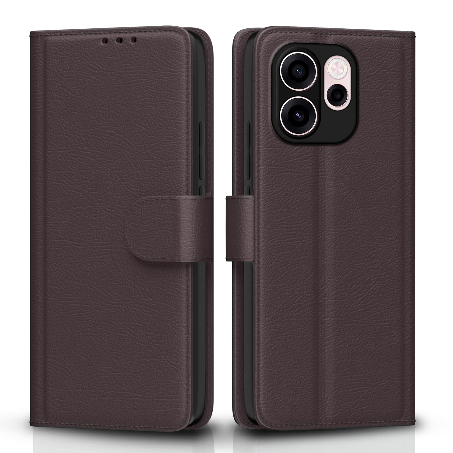 Pikkme coffee flip cover for Oppo Reno 15C 5G