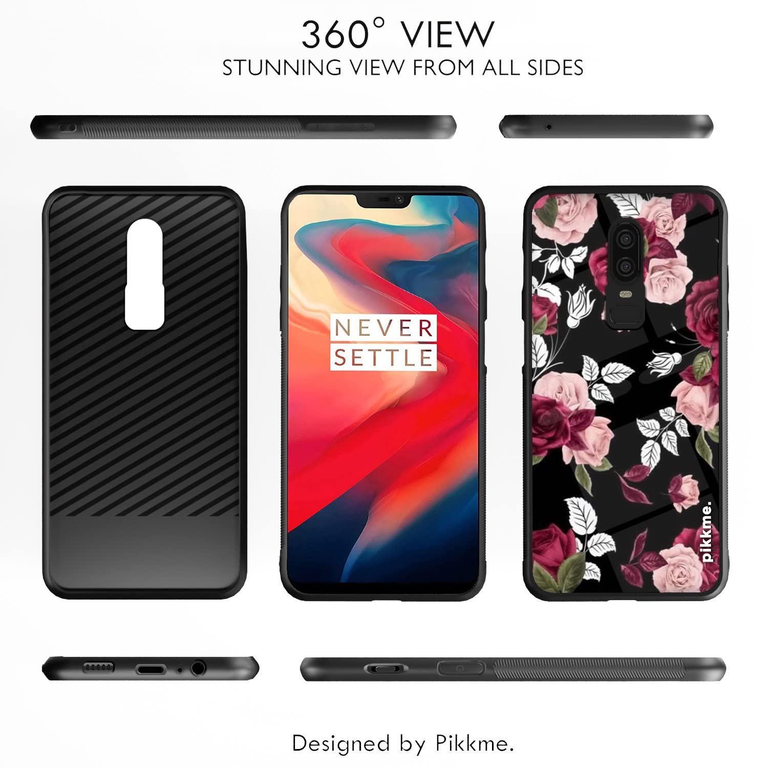 OnePlus 6 Flower back cover by Pikkme – photo 2