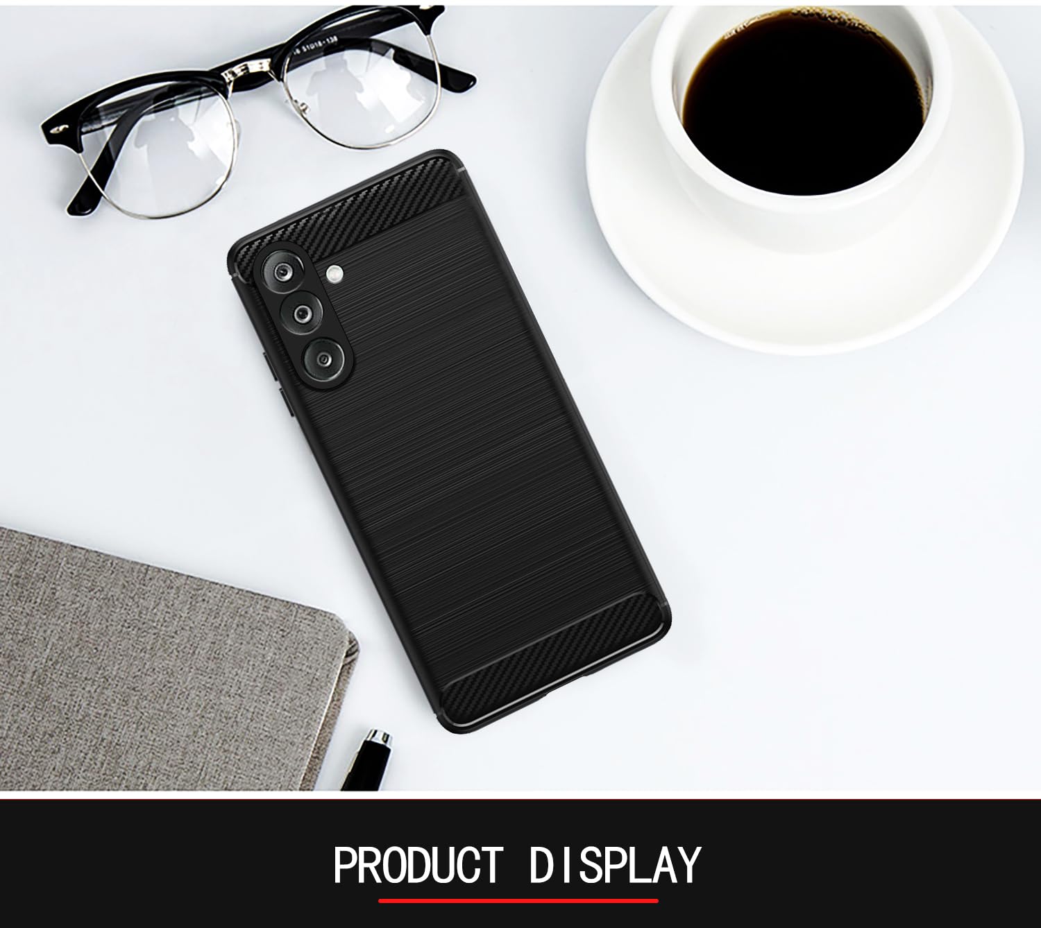 Black back cover for Samsung M36 5G – Pikkme – photo 2