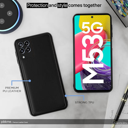 Black phone cover for Samsung M53 5G – Pikkme – photo 4
