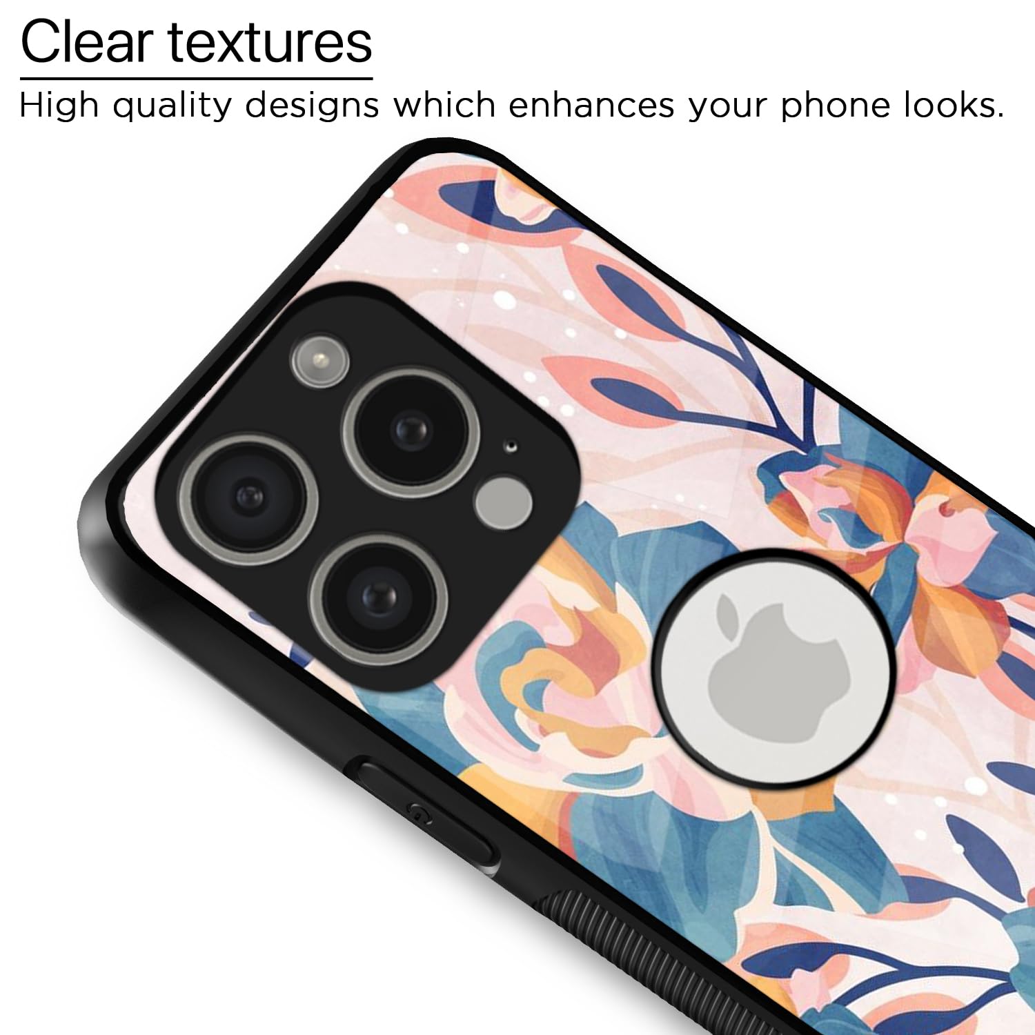Pikkme iPhone 15 Pro Flower mobile cover – photo 4