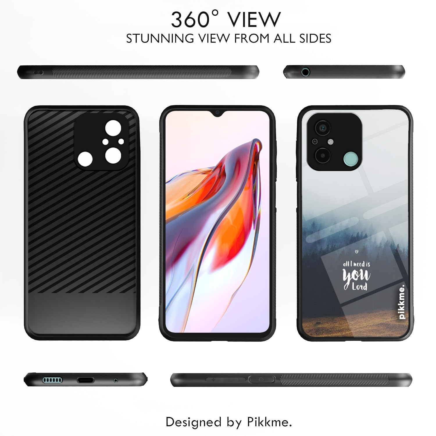 Pikkme Hybrid phone cover for Redmi 12C/Poco C55 – photo 2