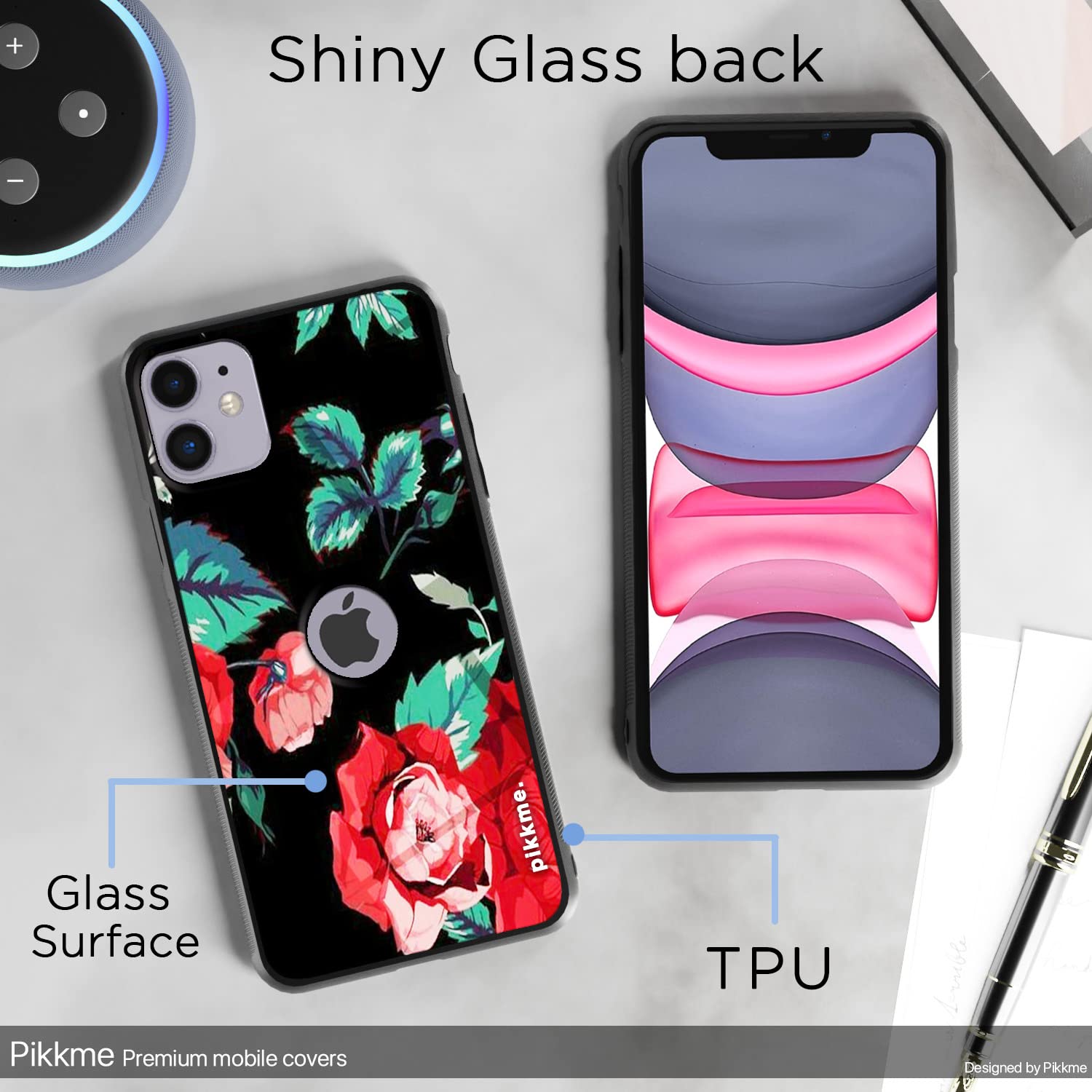 Pikkme Flower mobile cover for iPhone 11 – photo 3