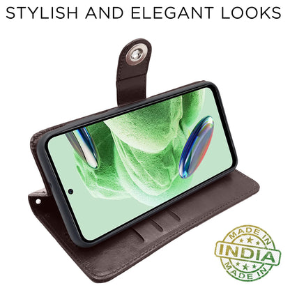 Coffee Wallet wallet flip cover for Redmi Note 12 Pro 5G – Pikkme – photo 5