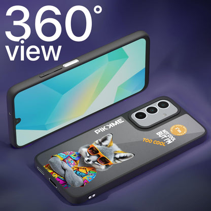 Samsung A16 5G Wolf Swag mobile back cover by Pikkme – photo 4