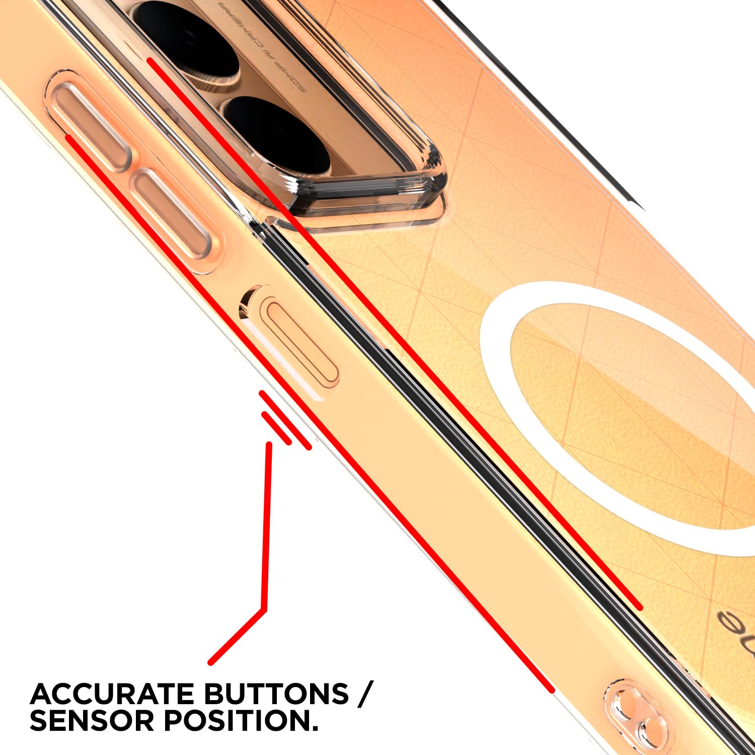 Pikkme Realme Narzo 80x/P3x/14X 5G transparent mag-safe mobile cover – photo 6