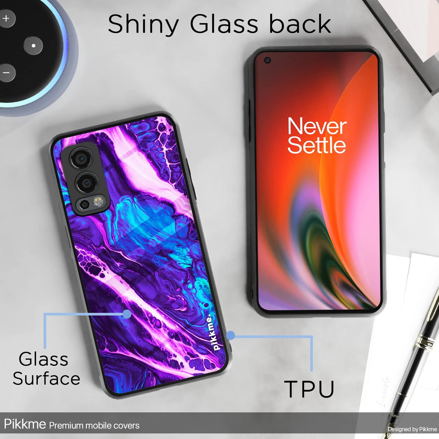 OnePlus Nord 2 5G Hybrid mobile back cover by Pikkme – photo 3