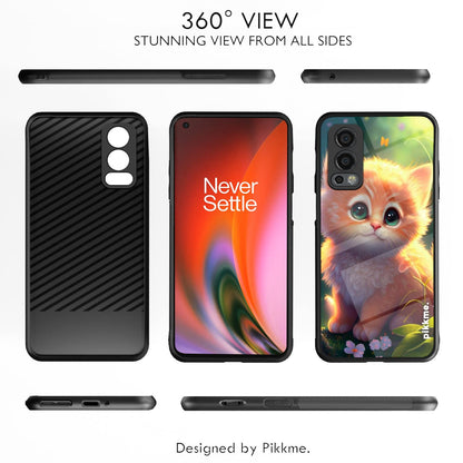 OnePlus Nord 2 5G Cat back cover by Pikkme – photo 2
