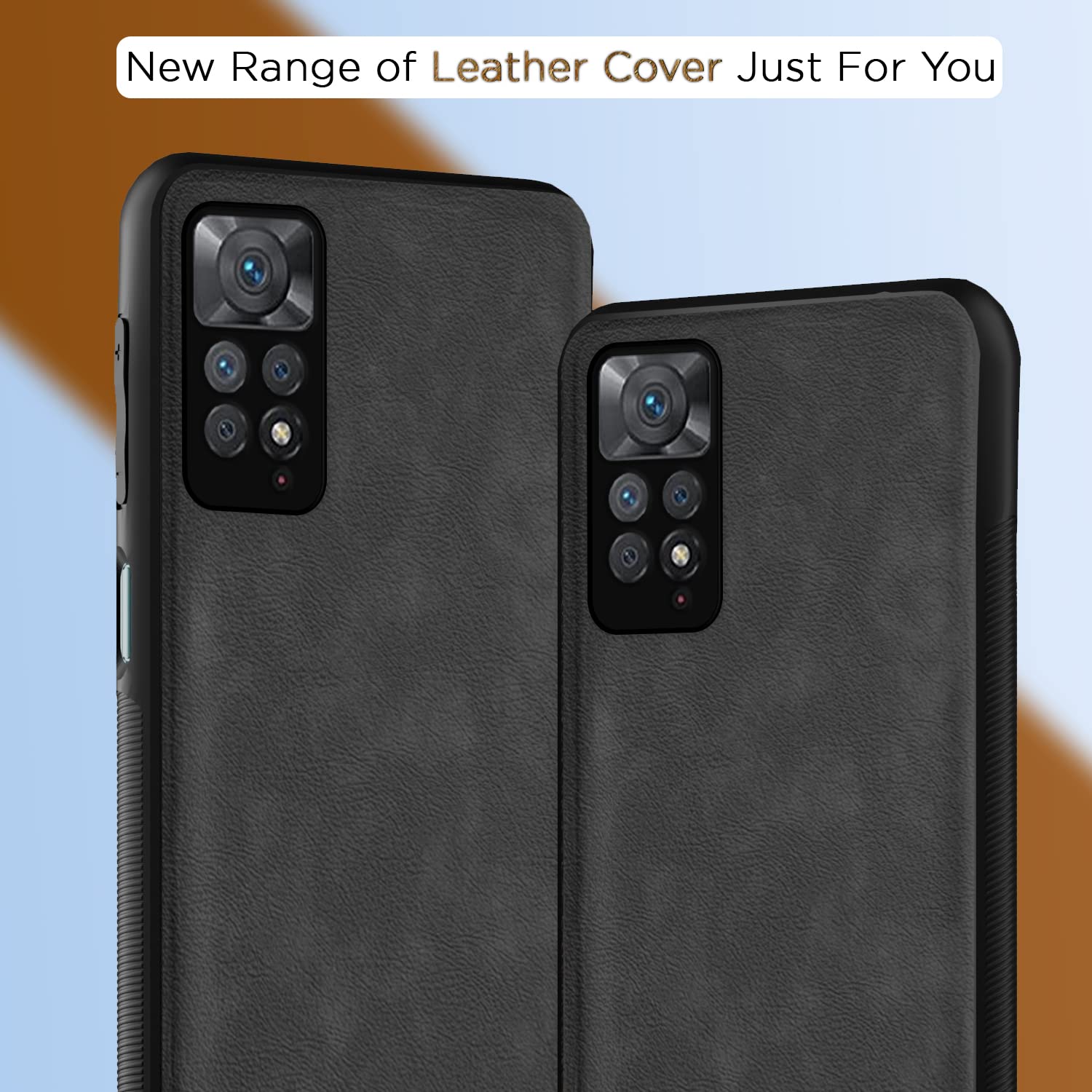 Pikkme Redmi Note 11 Pro/Note 11 Pro Plus 5G Leather grey mobile back cover – photo 7