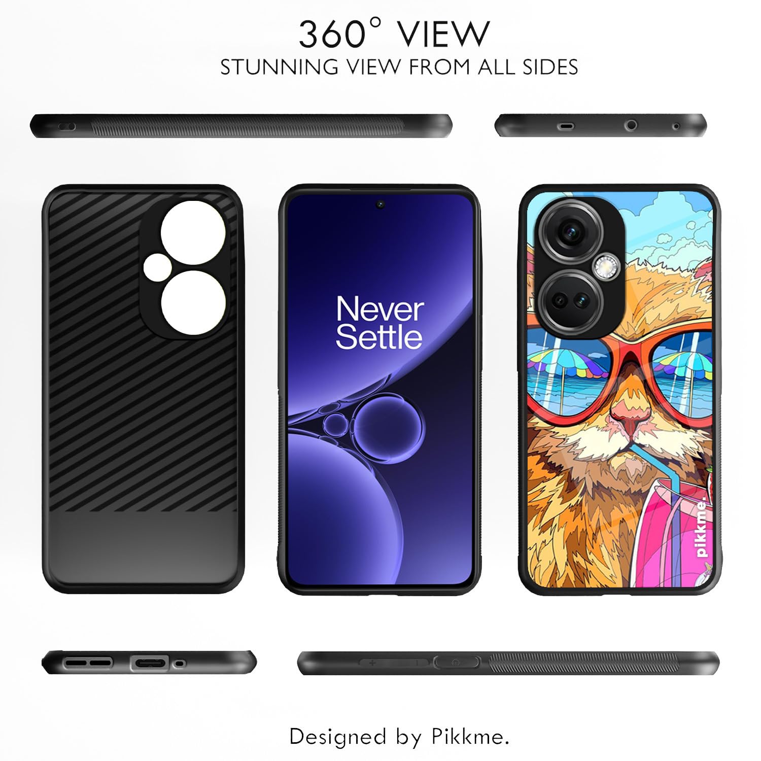 Pikkme OnePlus Nord CE 3 5G Cat mobile back cover – photo 2