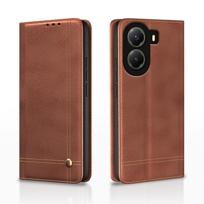 Brown flip cover for POCO X7 Pro 5G – Pikkme
