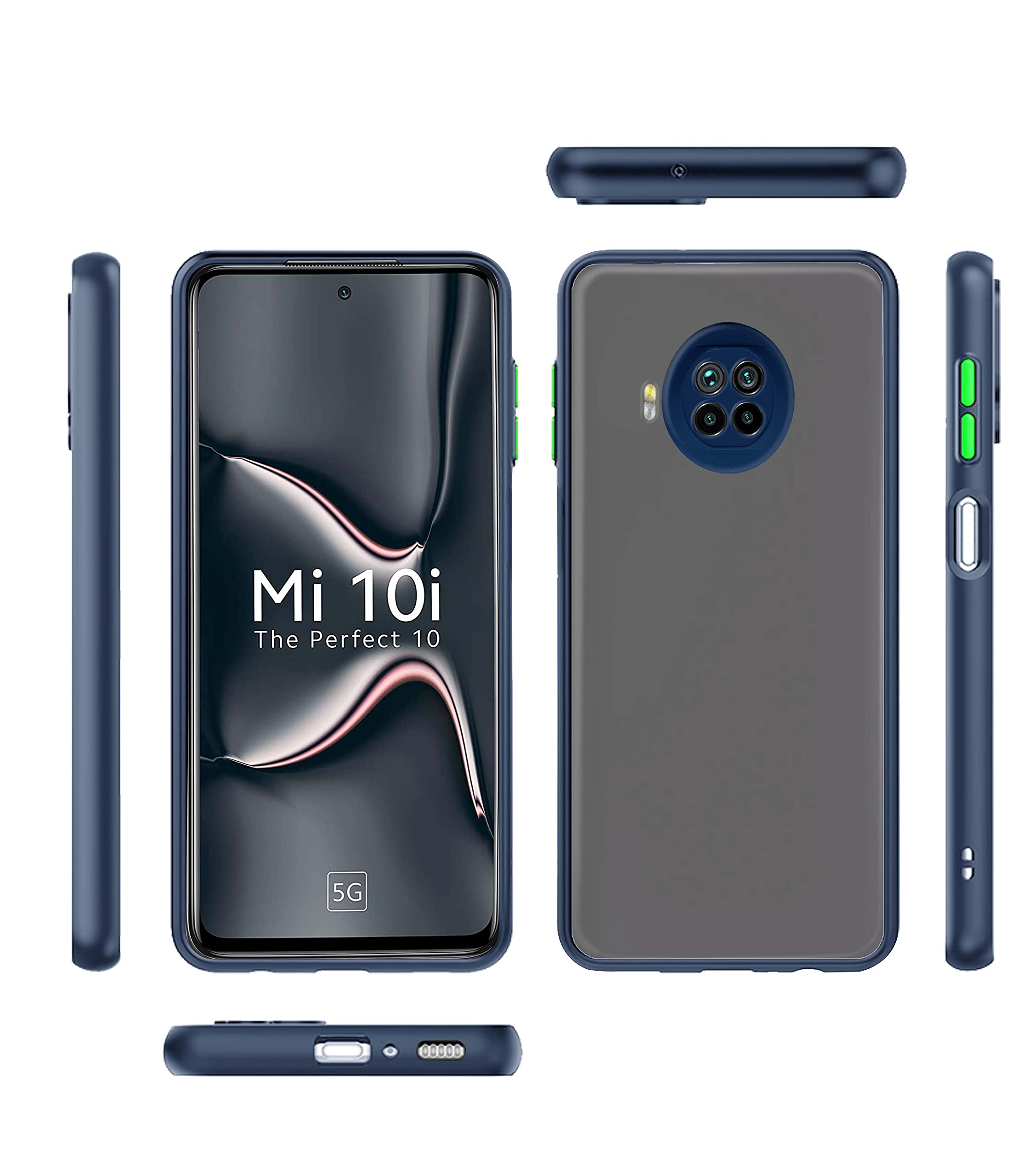 Pikkme MI 10i 5G blue phone cover – photo 3