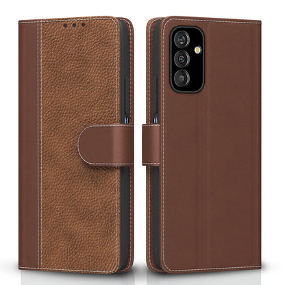 Samsung M13 4G flip case in tan by Pikkme