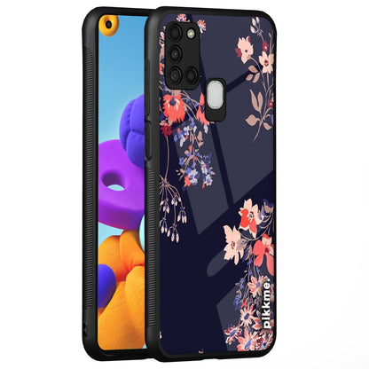 Pikkme Flower phone cover for Samsung A21s