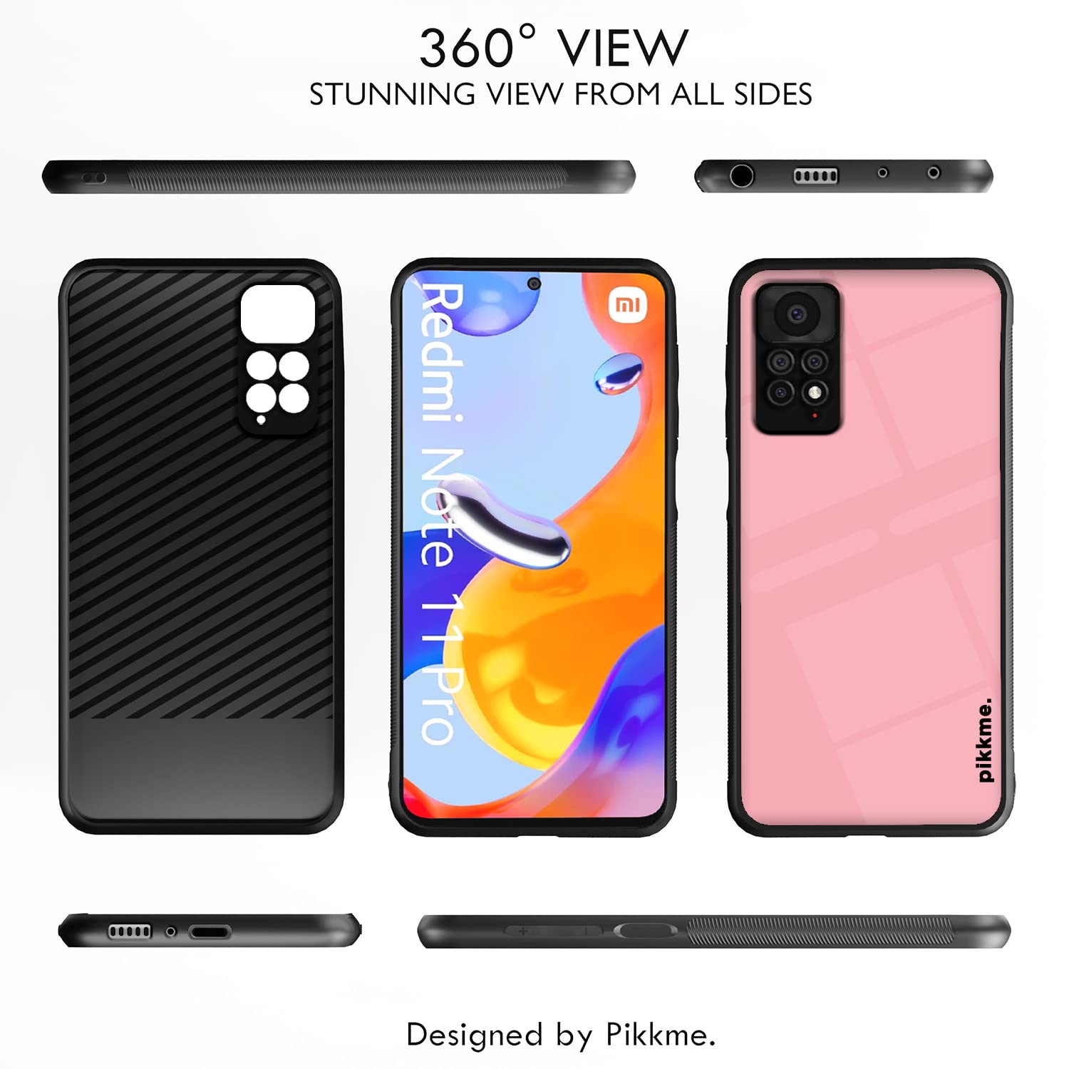 Redmi Note 11 Pro/Note 11 Pro Plus 5G Hybrid mobile cover by Pikkme – photo 2