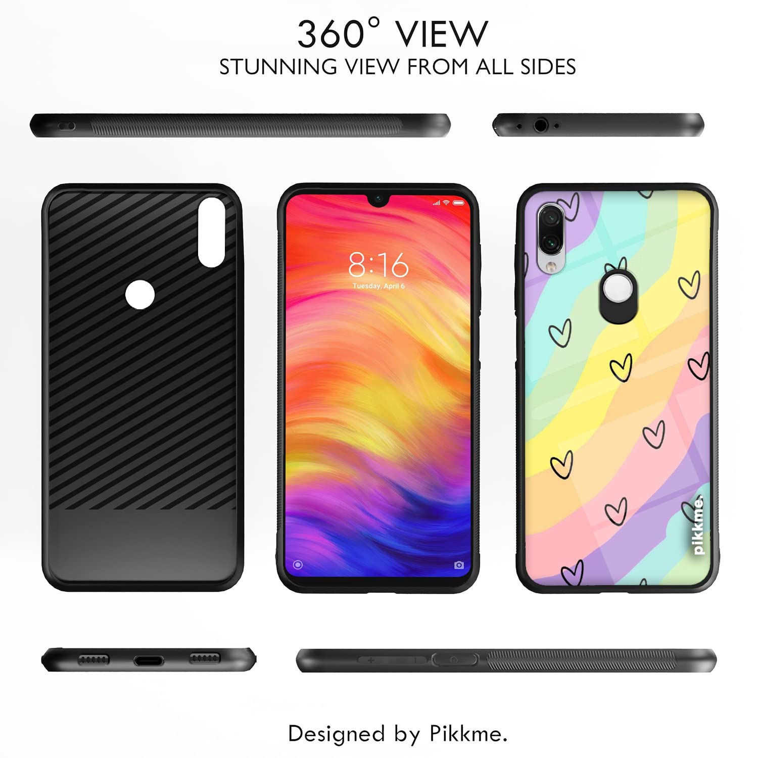 Redmi Note 7/Note 7 Pro/Note 7s Hybrid back cover by Pikkme – photo 2