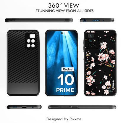 Pikkme Flower mobile back cover for Redmi 10 Prime – photo 2
