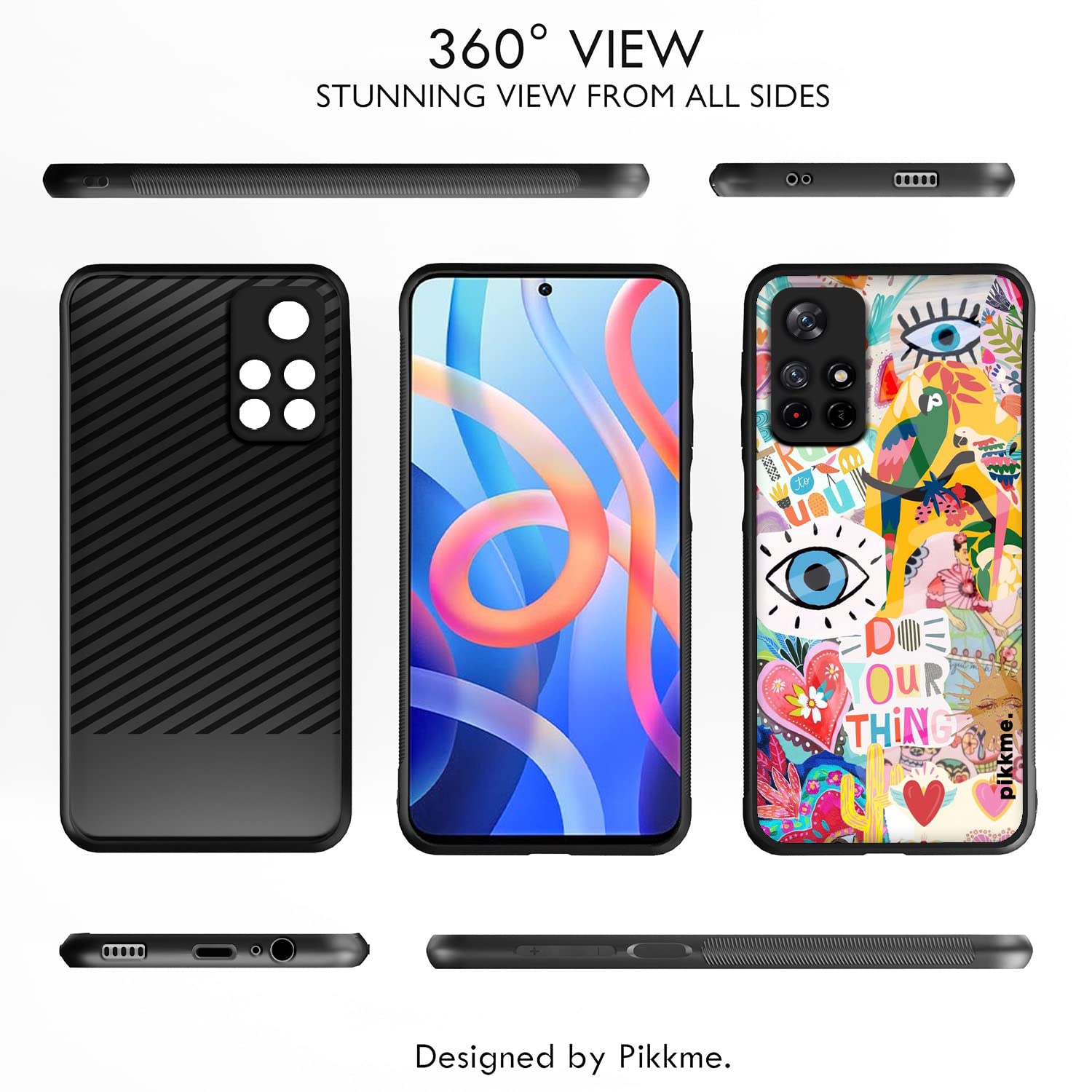 Flower Mobile back cover for Redmi Note 11T/Poco M4 Pro 5G – Pikkme – photo 2
