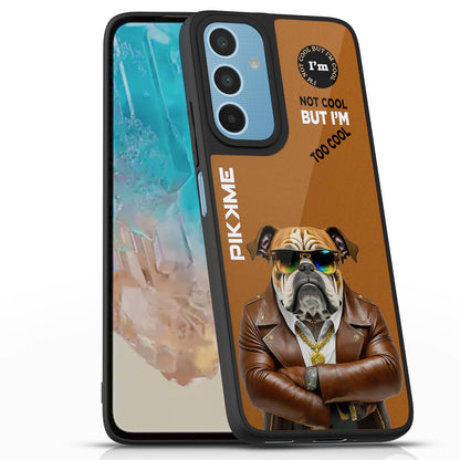 Pikkme Dog Swag phone cover for Samsung M35 5G