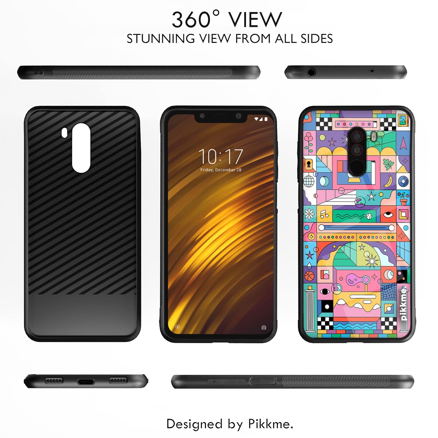 Pikkme Hybrid mobile back cover for Poco F1 – photo 2