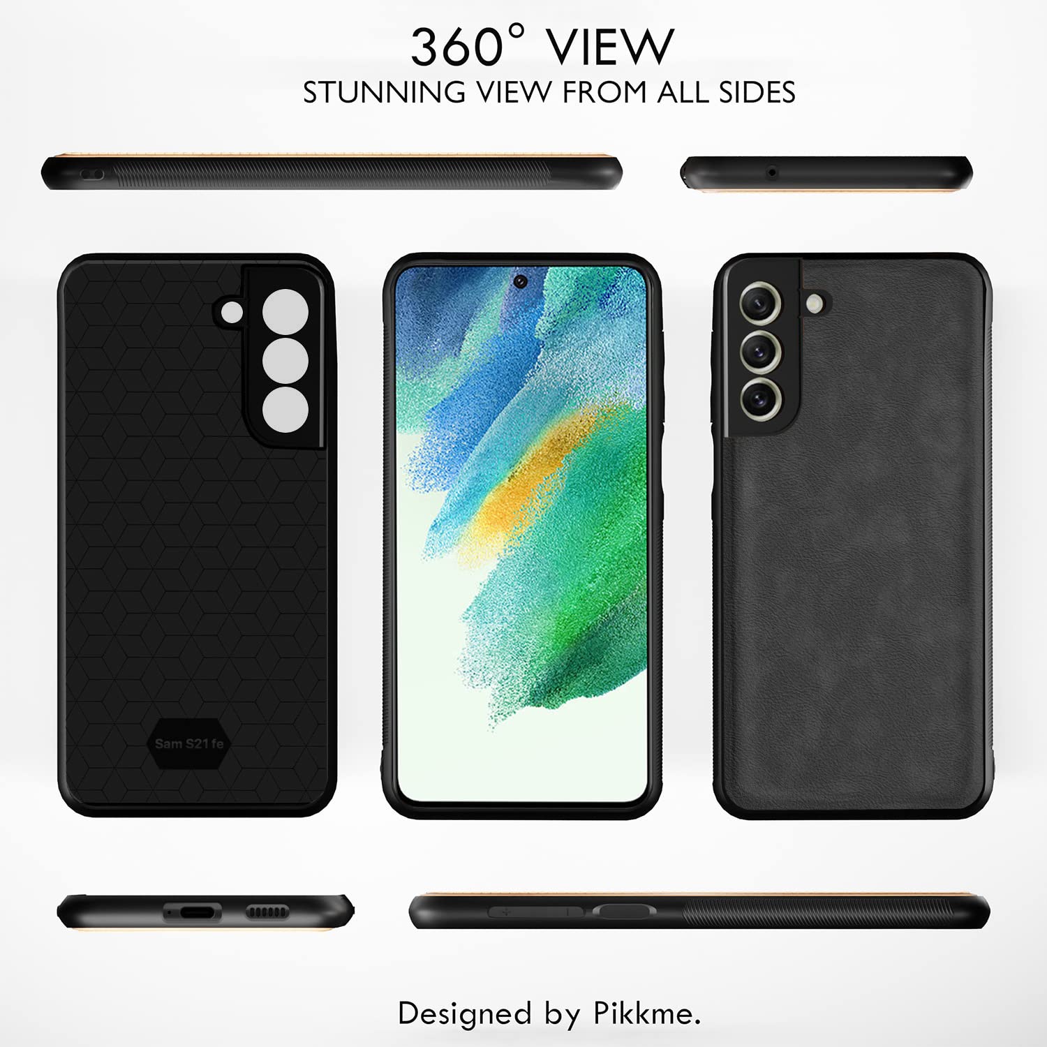 Samsung S21 FE 5G mobile cover in grey by Pikkme – photo 3