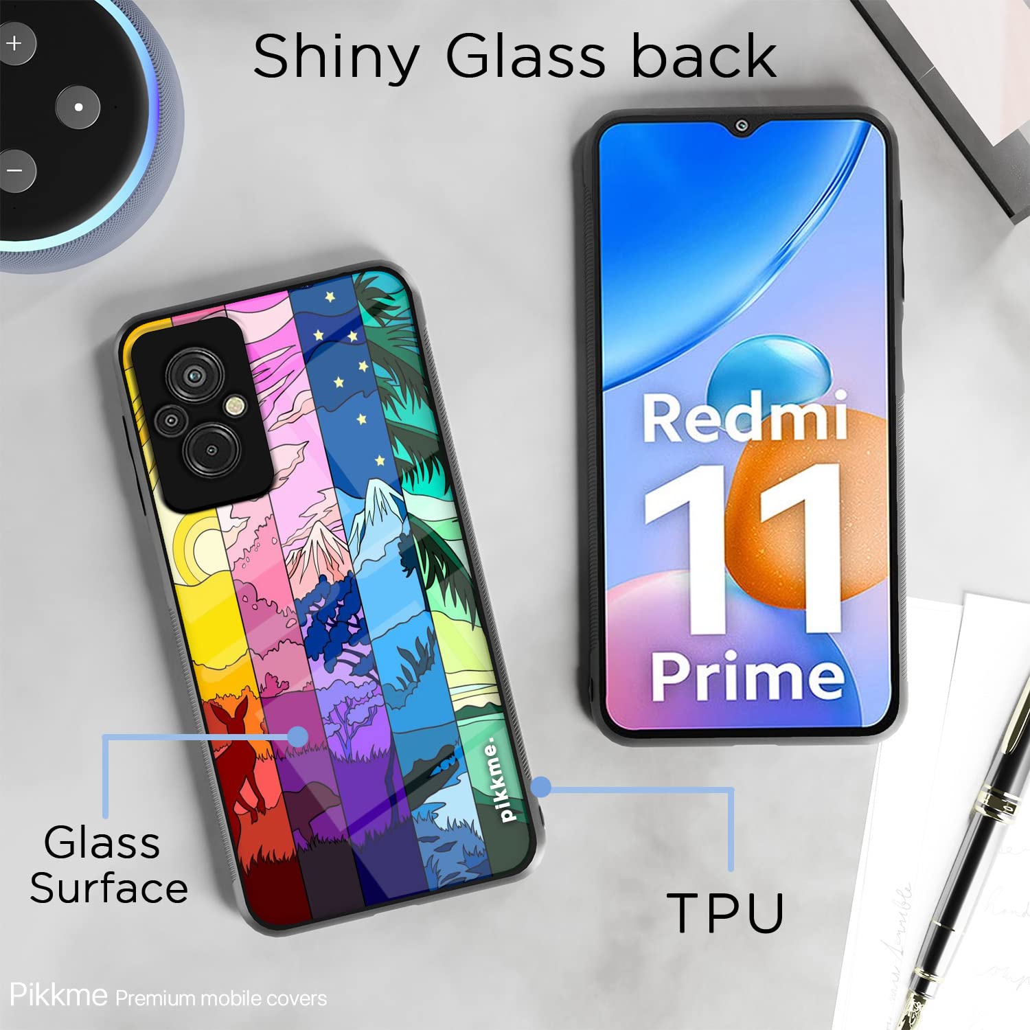 Pikkme Hybrid mobile back cover for Redmi 11 Prime 4G – photo 3