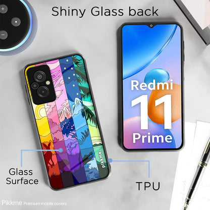 Pikkme Hybrid mobile back cover for Redmi 11 Prime 4G – photo 3