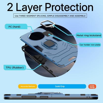 Realme 11 Pro/Pro Plus 5G Tough Armor mobile cover in blue by Pikkme – photo 2