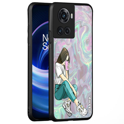 OnePlus 10R Hybrid mobile back cover by Pikkme