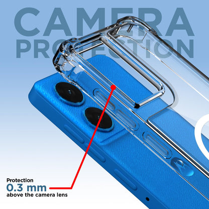 Pikkme Moto Edge 50 Fusion/G96 5G MagSafe transparent mag-safe back cover – photo 5