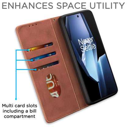 OnePlus 13R 5G flip cover in brown by Pikkme – photo 3