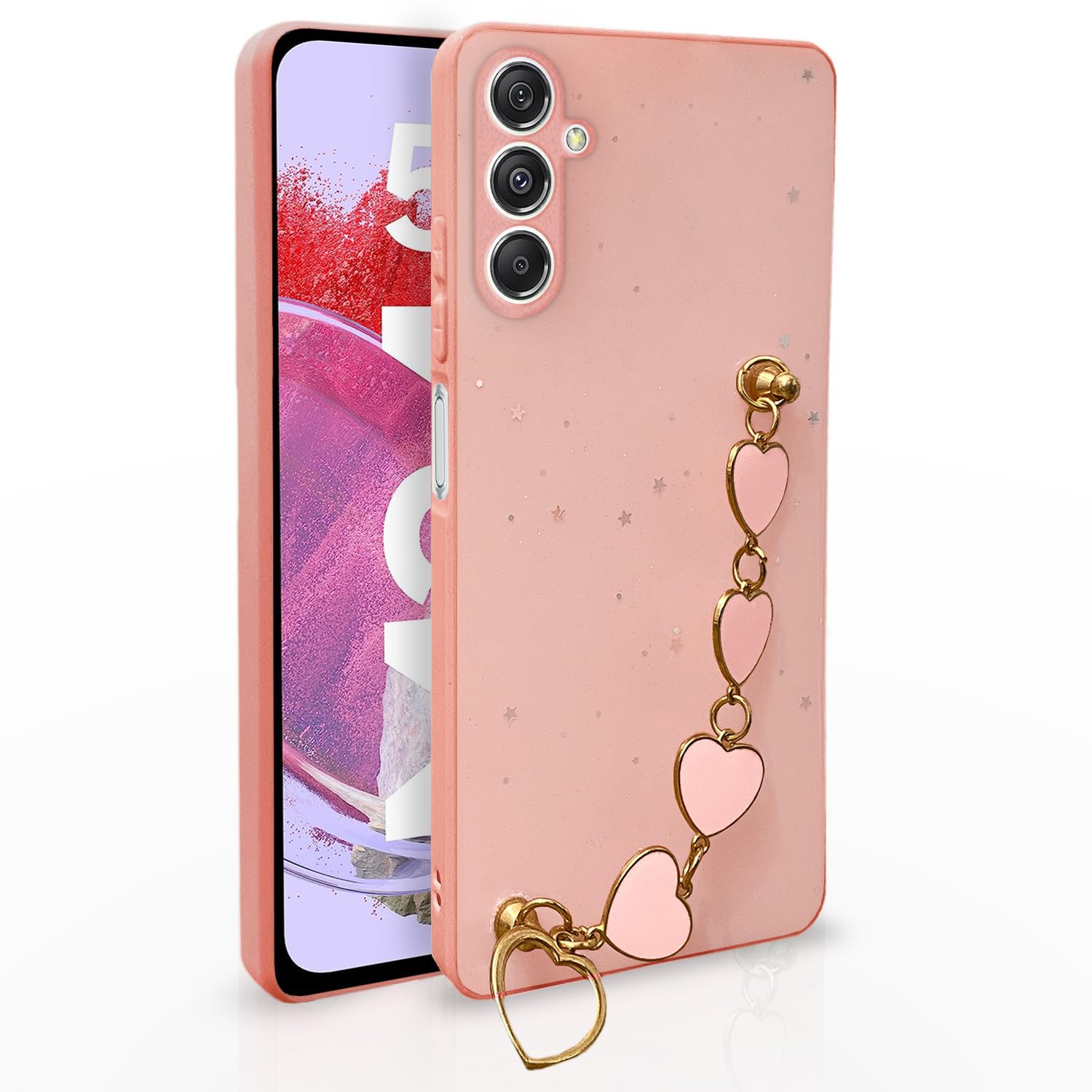 Pink back cover for Samsung M34/F34 5G – Pikkme