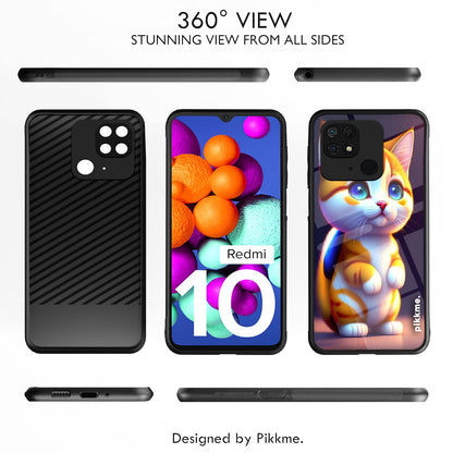 Redmi 10/10 Power Cat mobile cover by Pikkme – photo 2