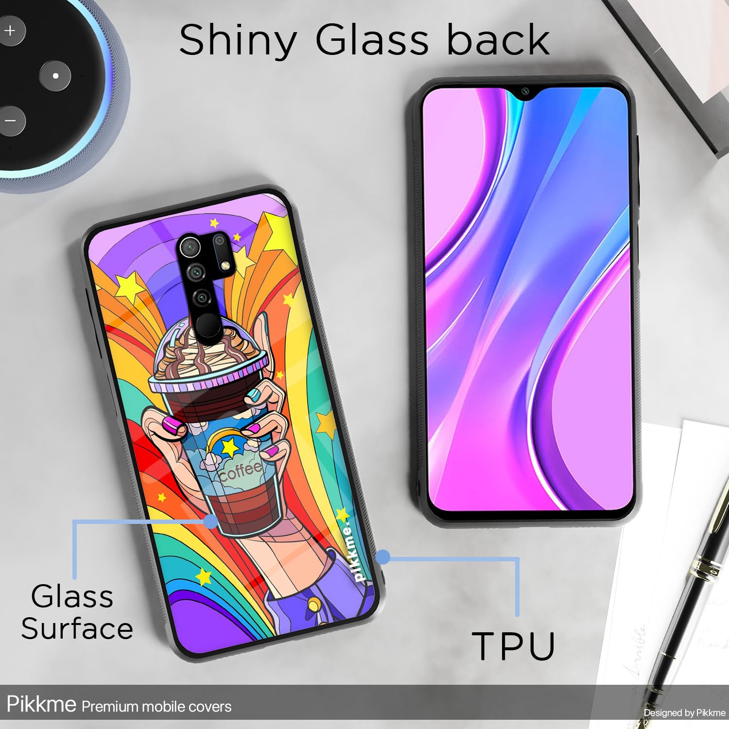 Pikkme Redmi 9 Prime Hybrid mobile back cover – photo 3