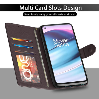 OnePlus Nord CE 5G wallet flip cover in coffee by Pikkme – photo 5