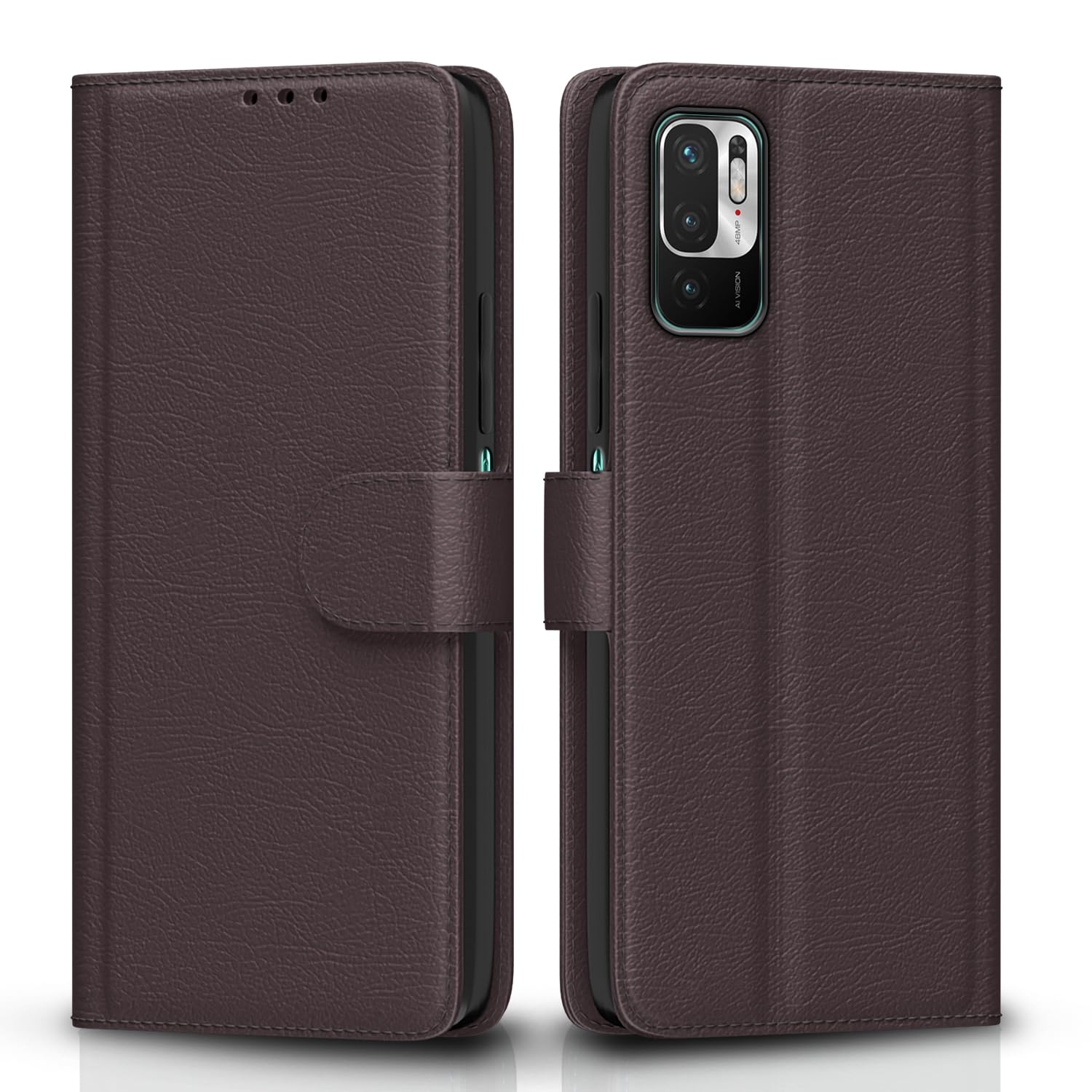 Pikkme coffee mobile flip cover for Redmi Note 10T/Poco M3 Pro 5G