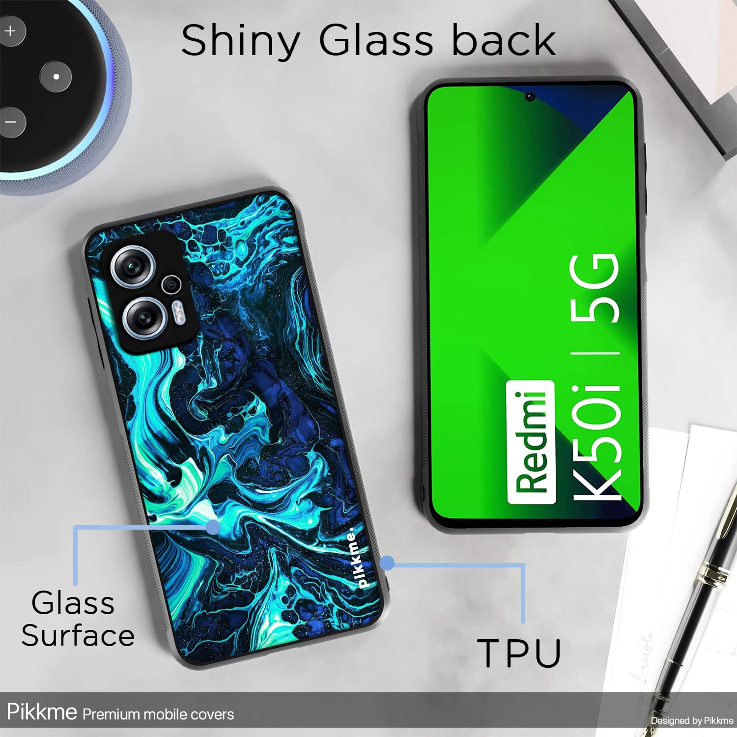 Pikkme Redmi K50i 5G mobile cover – photo 3