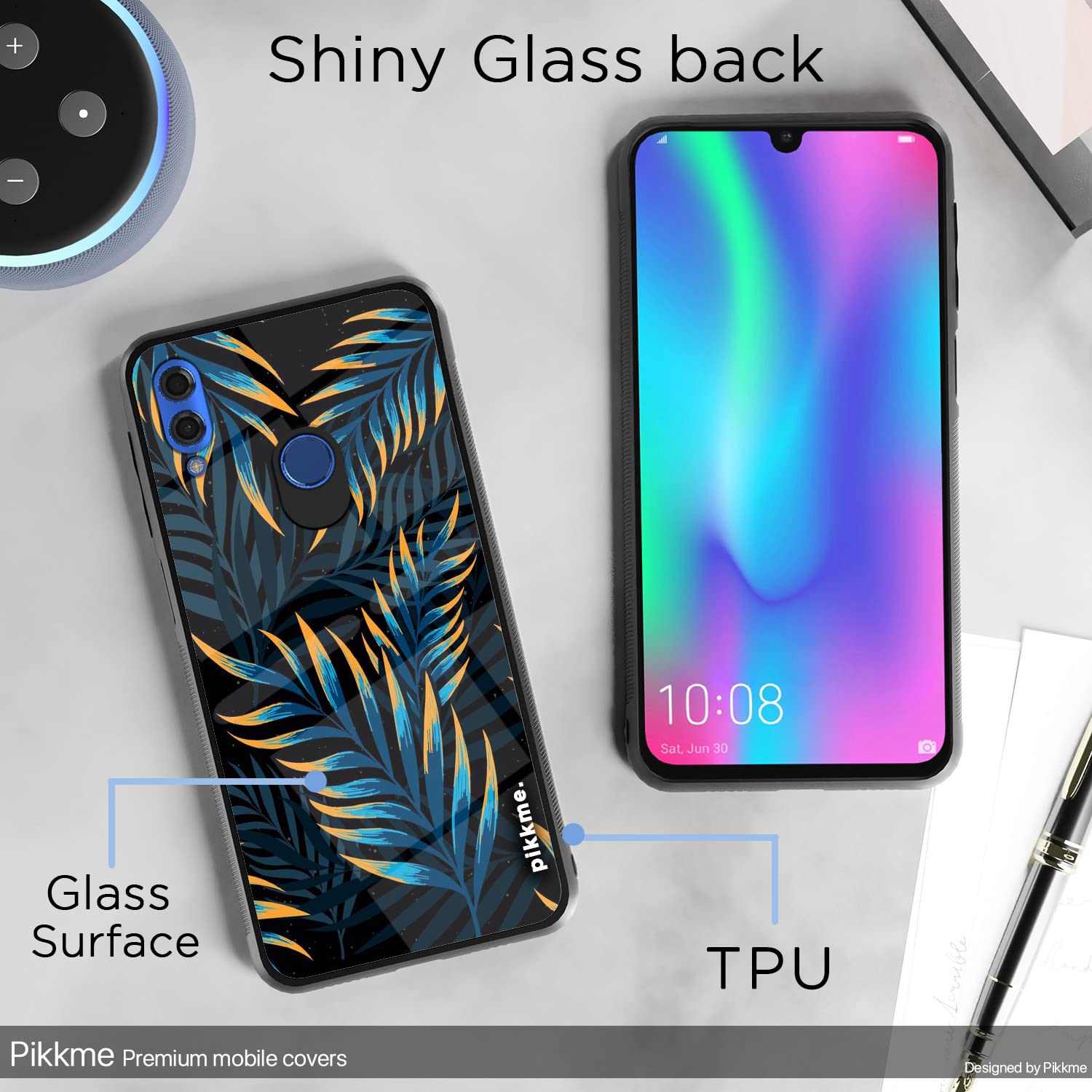 Pikkme Honor 10 Lite Flower phone cover – photo 3