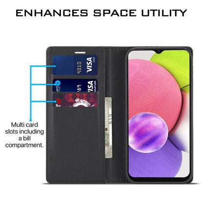 Pikkme Samsung A03s Wallet black wallet flip cover – photo 3
