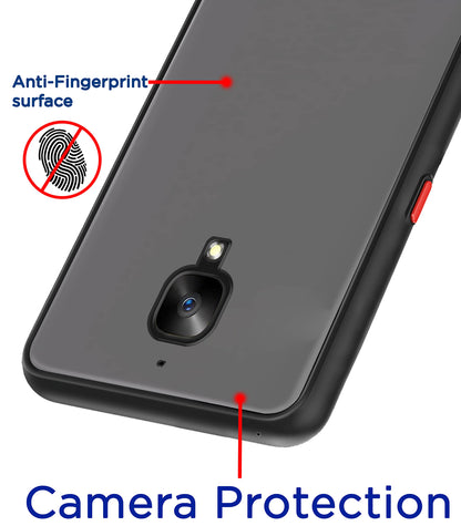 OnePlus 3/3T Matte mobile cover in black by Pikkme – photo 2