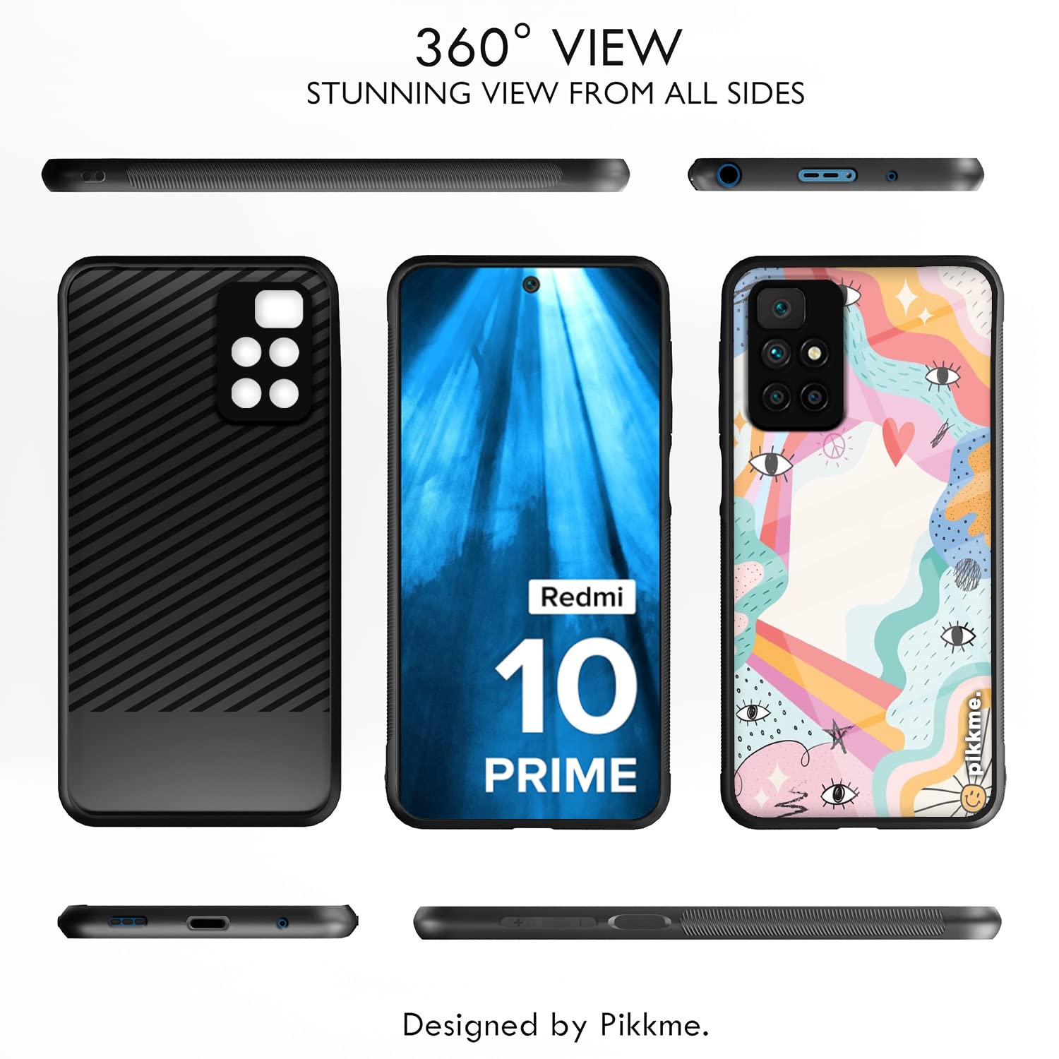 Redmi 10 Prime Hybrid back cover by Pikkme – photo 2