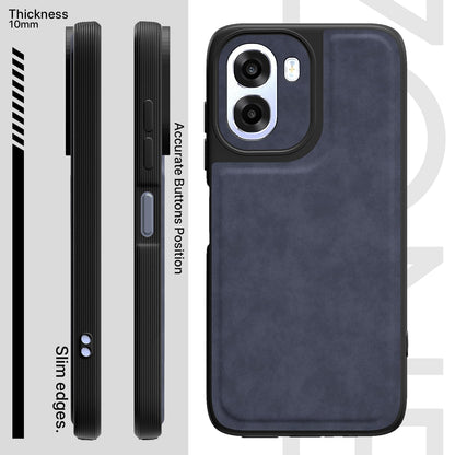 Oppo K14x 5G/A6x/A6s 5G Leather mobile cover in blue by Pikkme – photo 3